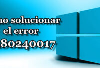 0x80240017-