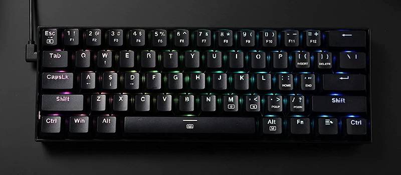 mejores teclados 60 por ciento