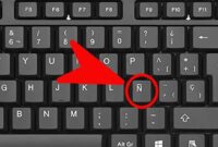 poner tecla ñ en teclado