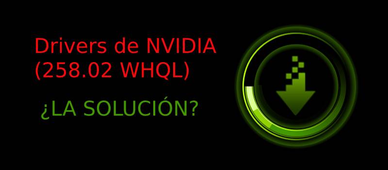 Nuevos Drivers de NVIDIA 