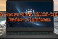MSI Vector GP66 12UGS-249ES