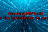 Barra de sonido Samsung HW B450