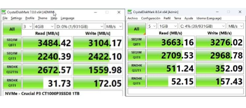 Crucial P3 1TB CT1000p3ssd8